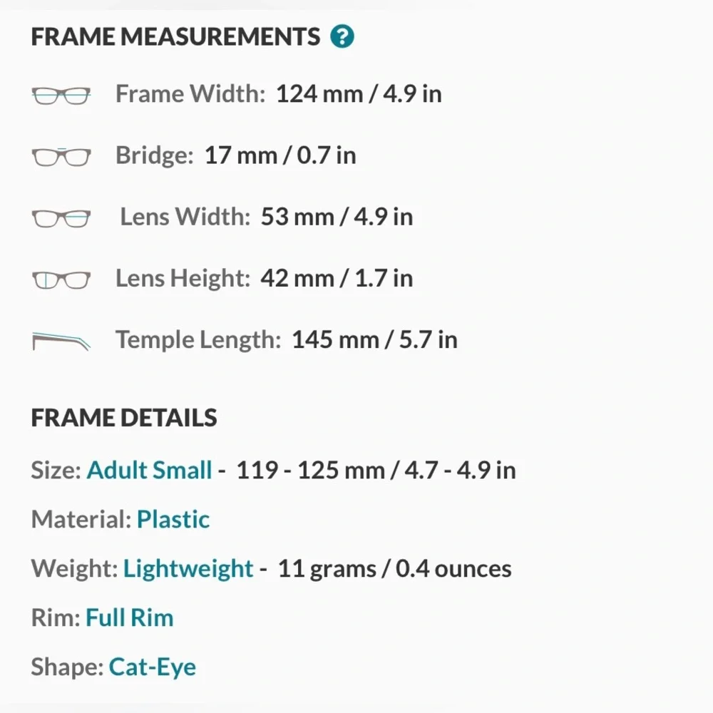 Zenni Eye Glasses Frames & Sunglass Clip